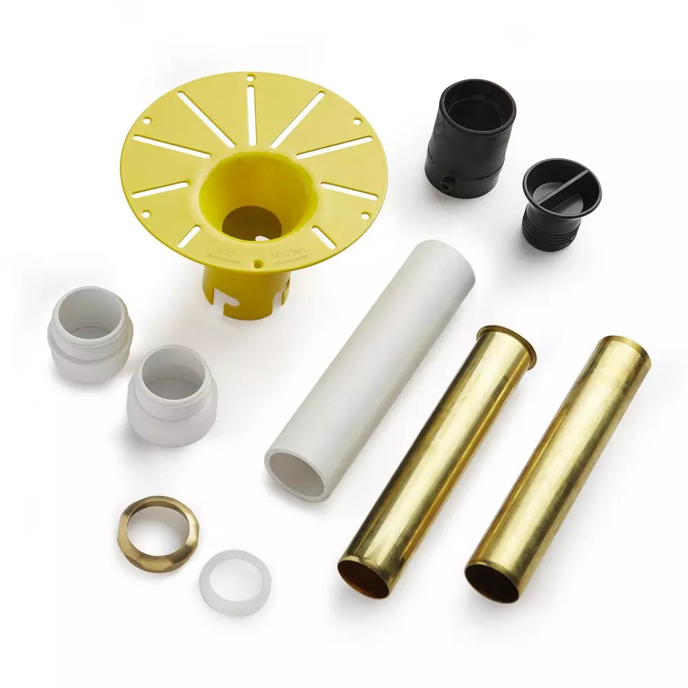 Signature Hardware Freestanding Tub Drain Rough-In Kit with 1-1/2 in. PVC Outlet