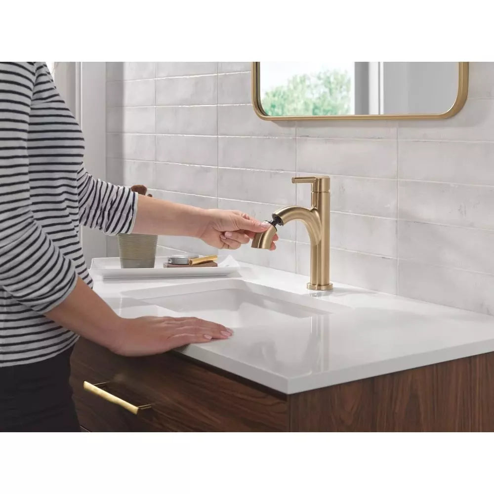 Bathroom Faucet - DELTA FAUCET CO - Single Handle Monoblock Bathroom Sink Faucet in Champagne Bronze