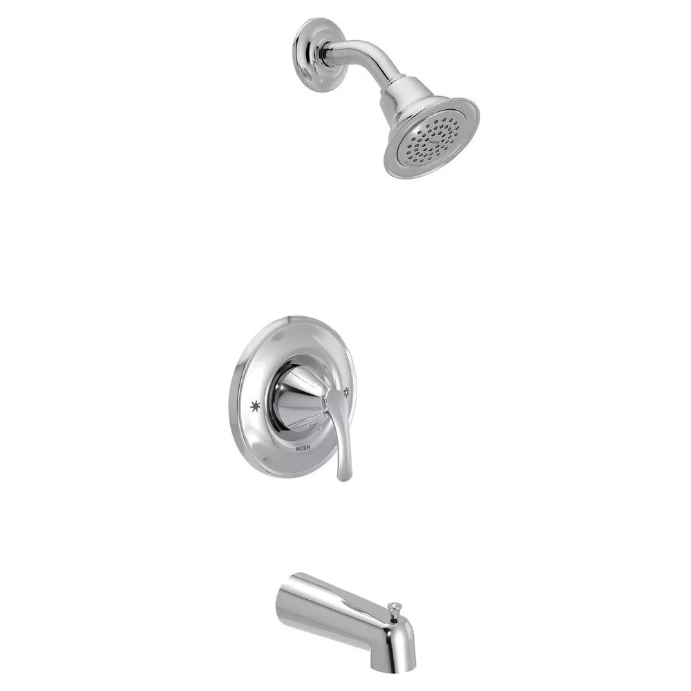 Moen Seena One Handle Single Function Bathtub & Shower Faucet in Chrome