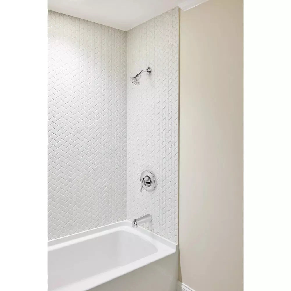 Moen Seena One Handle Single Function Bathtub & Shower Faucet in Chrome
