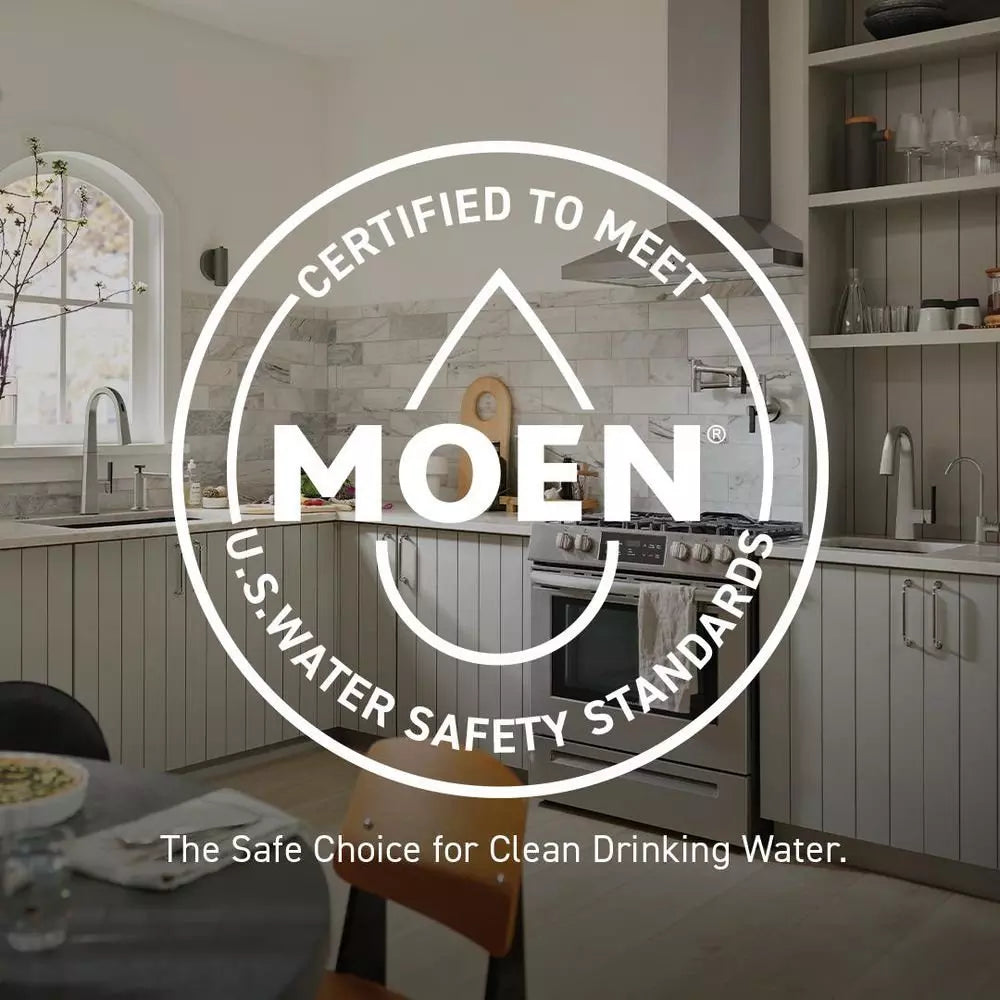 Moen Chateau Two Handle Centerset Bathroom Sink Faucet in Chrome