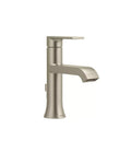 Moen Genta LX Single Handle Monoblock Bathroom Sink Faucet in Brushed Nickel