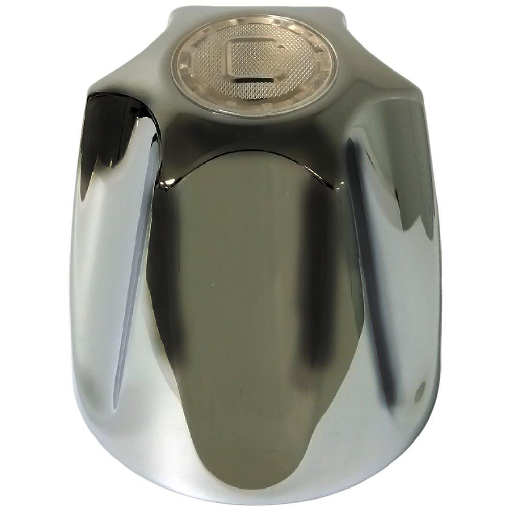 Faucet Handle - @LINCOLN PRODUCTS - Metal Cold Knob Tub & Shower Faucet Handles in Chrome