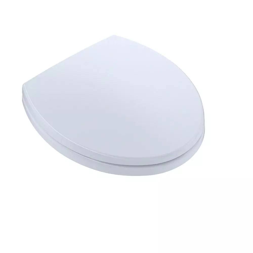 TOTO SoftClose Round Closed Front Toilet Seat with Cover in Cotton