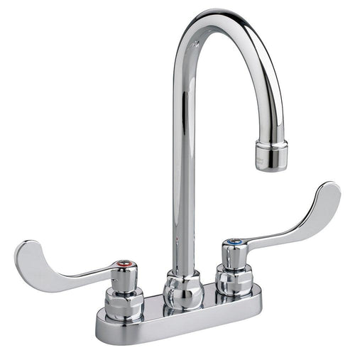 Bathroom Faucet - AS AMERICA INC - Two Handle Centerset Bathroom Sink Faucet in Polished Chrome