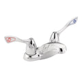 Bathroom Faucet - MOEN INC - 1.5 gpm Two Handle Centerset Bathroom Sink Faucet in Chrome
