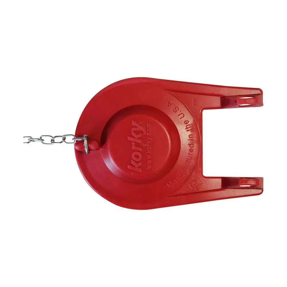 Lavelle Industries Korky Plus 2 in. Flapper in Red