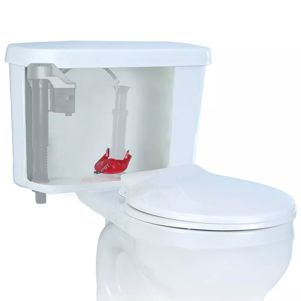 Lavelle Industries Korky Plus 2 in. Flapper in Red