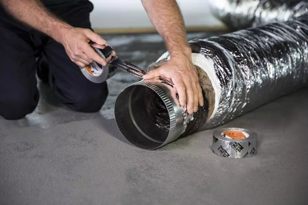 Shurtape DC 181 2 in. x 120 yd. Black UL 181B-FX Listed Printed Film Tape