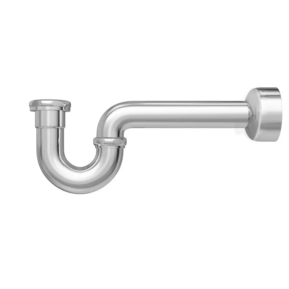 PROFLO 100 Series 1-1/2 in. Brass P-Trap in Polished Chrome