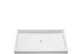 Sterling Ensemble 60 x 34 in. Shower Base with Center Drain in White