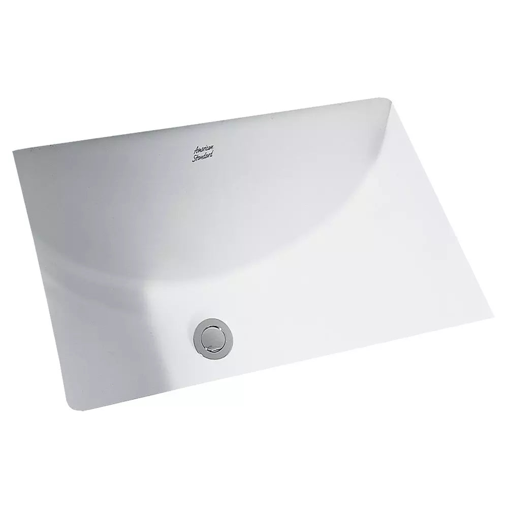 American Standard Studio 19-3/4 in. Undermount Rectangular Vitreous China Bathroom Sink in White