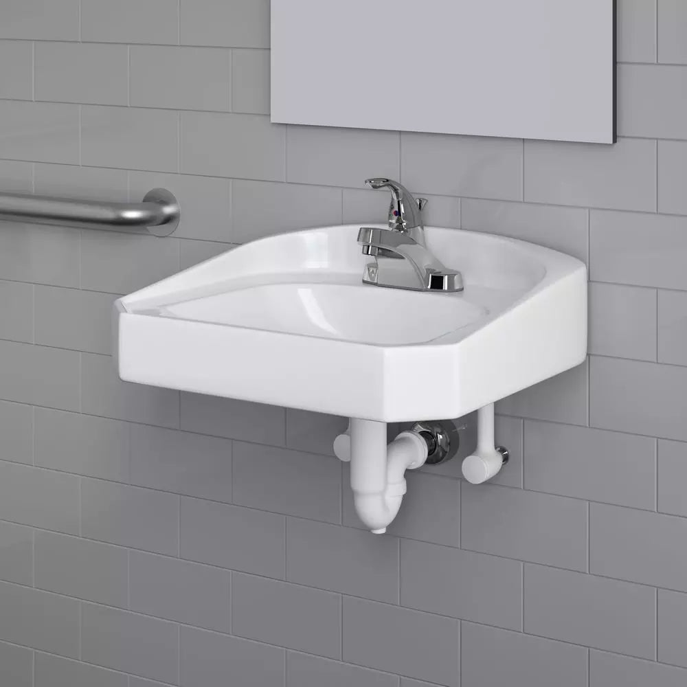 PROFLO PFX146 3/8 in. Compression x 1/2 in. FIP x 20 in. Braided Stainless Sink Flexible Water Connector
