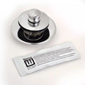 Watco NuFit Lift and Turn Bath Closure Polished Chrome