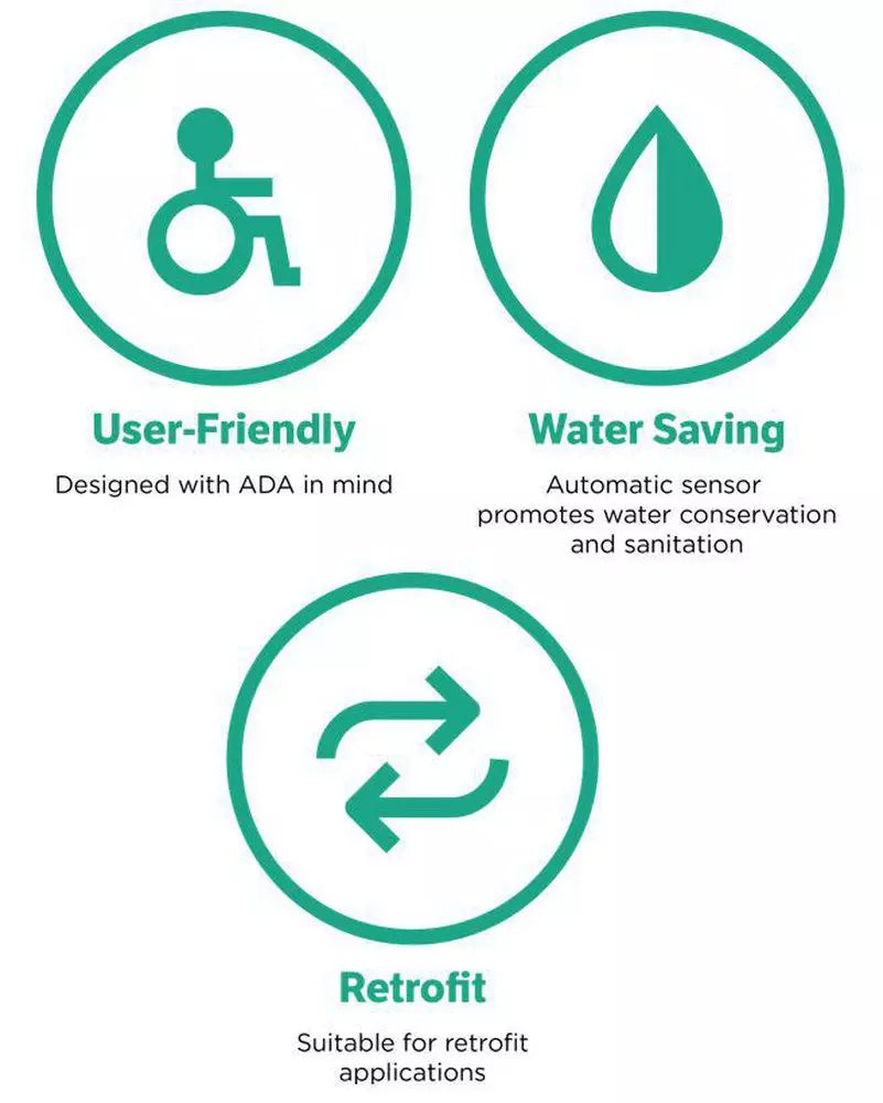 Zurn AquaSense 3.5 gpf E-Z Flush Sensor Retrofit Kit for Closet or Urinal