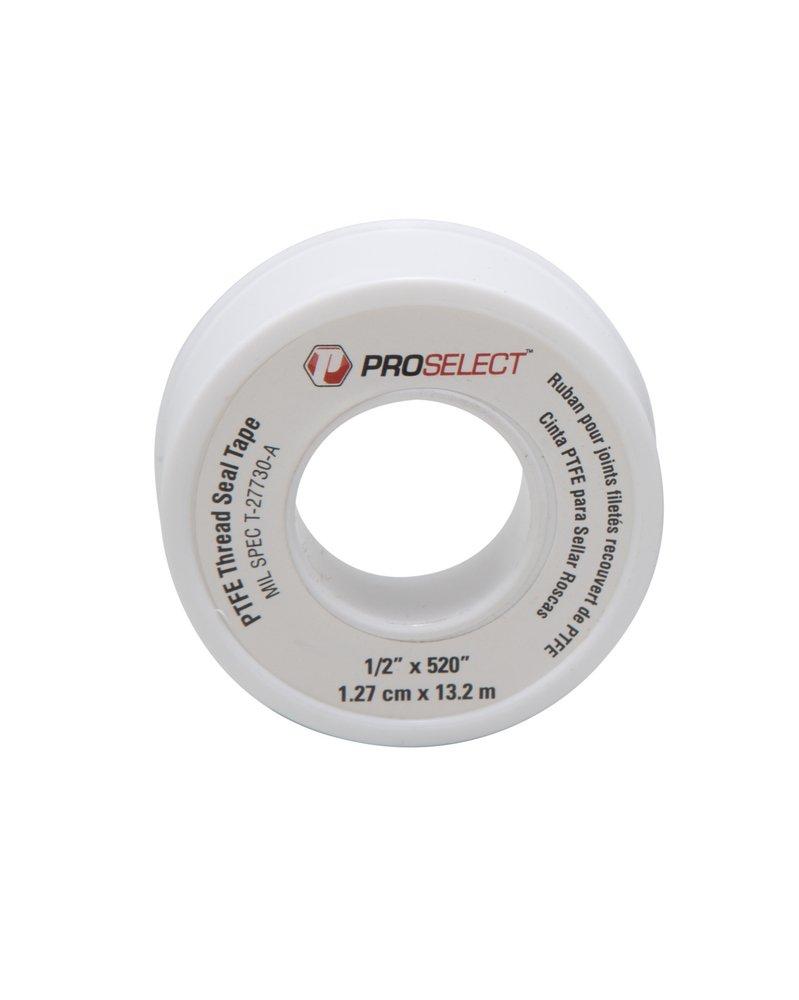 Sealant Pack (PTFE Tape) - PROSELECT - 3/4 in. x 260 in. White PTFE Pipe Thread Tape