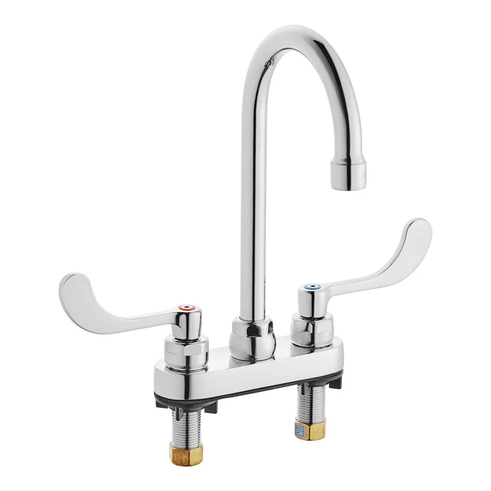 Bathroom Faucet - AS AMERICA INC - Two Handle Centerset Bathroom Sink Faucet in Polished Chrome