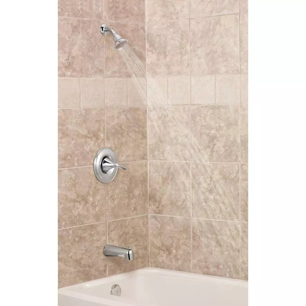 Moen Eva One Handle Single Function Bathtub & Shower Faucet in Chrome (Trim Only)