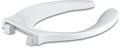 Toilet Seat - KOHLER CO - Elongated Open Front Toilet Seat in White