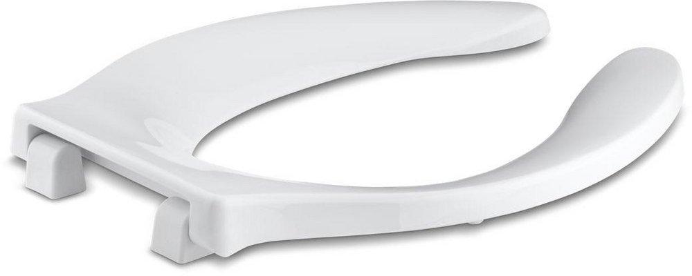 Toilet Seat - KOHLER CO - Elongated Open Front Toilet Seat in White