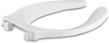 Toilet Seat - KOHLER CO - Elongated Open Front Toilet Seat in White