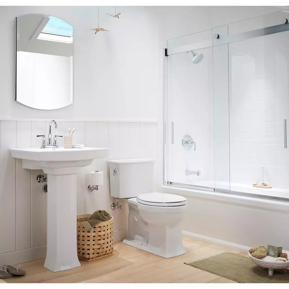 KOHLER Archer 31 in. Surface Mount and Recessed Mount Medicine Cabinet in Polished Chrome