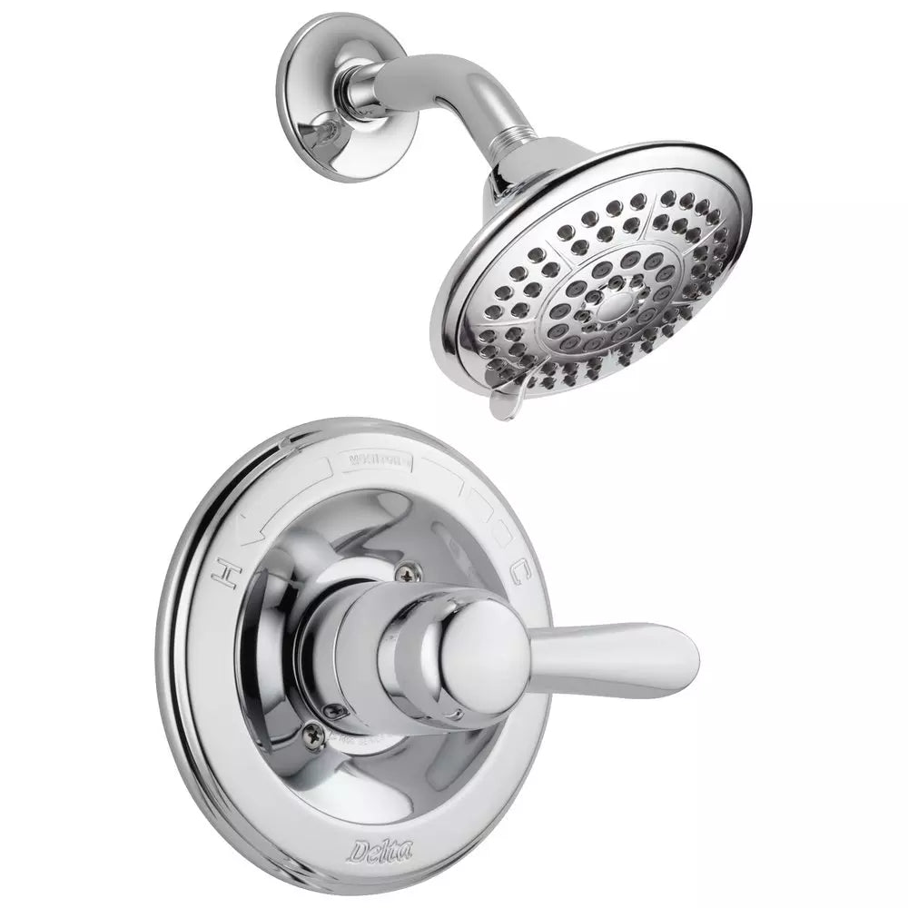 Delta Faucet Lahara Single Handle Multi Function Shower Faucet in Chrome (Trim Only)