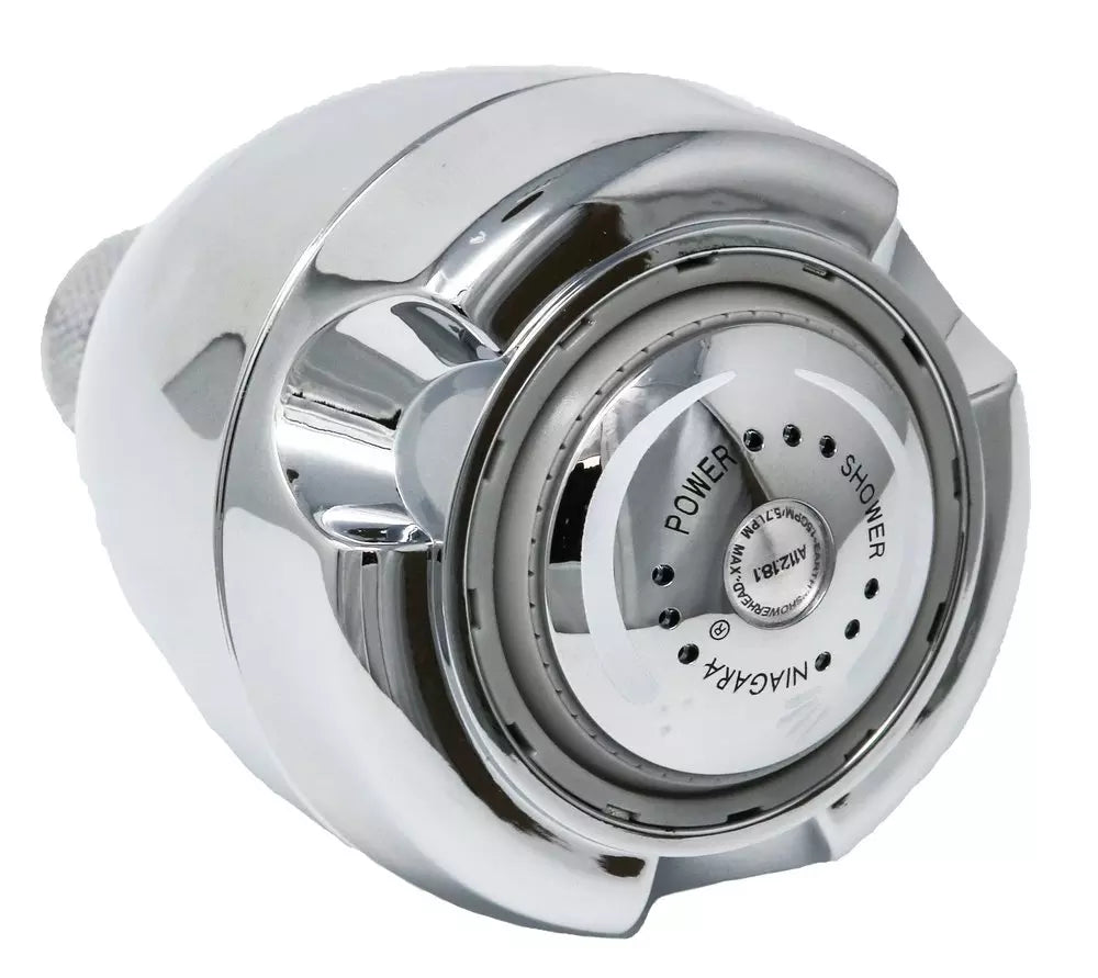 Niagara Earth Multi Function Showerhead in Polished Chrome