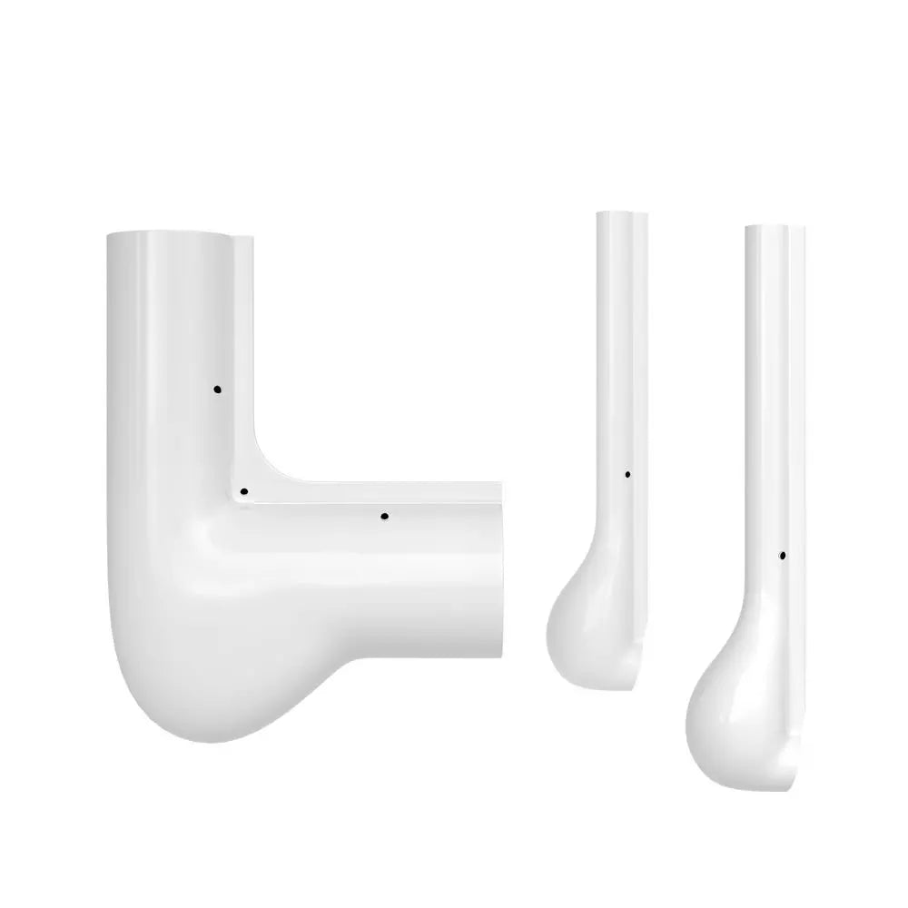 PROFLO Soft P-Trap and Supply Covers in White