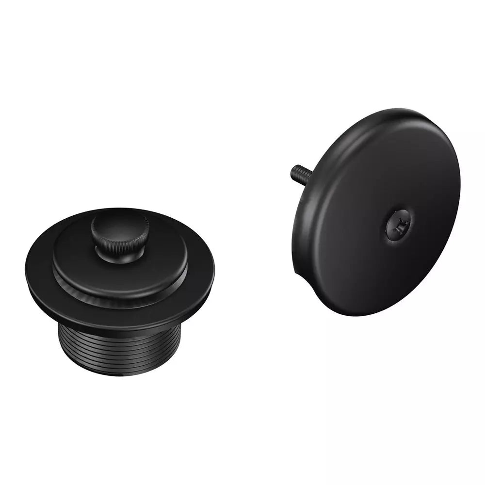 Moen 1-1/2 in. Metal Push-n-Lock Bathtub Drain in Wrought Iron