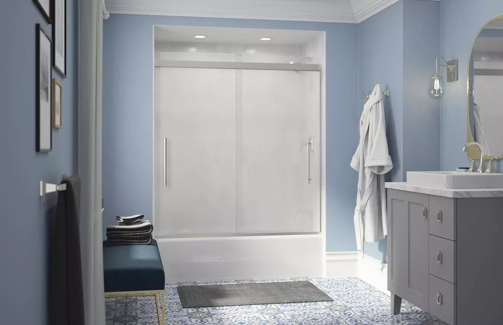 KOHLER Bellwether 60 in. x 32 in. Soaker Alcove Bathtub with Left Drain in White