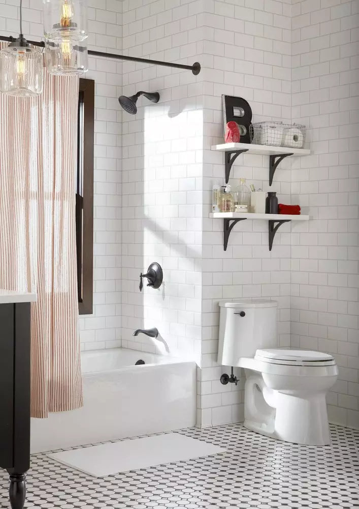 KOHLER Bellwether 60 in. x 32 in. Soaker Alcove Bathtub with Left Drain in White