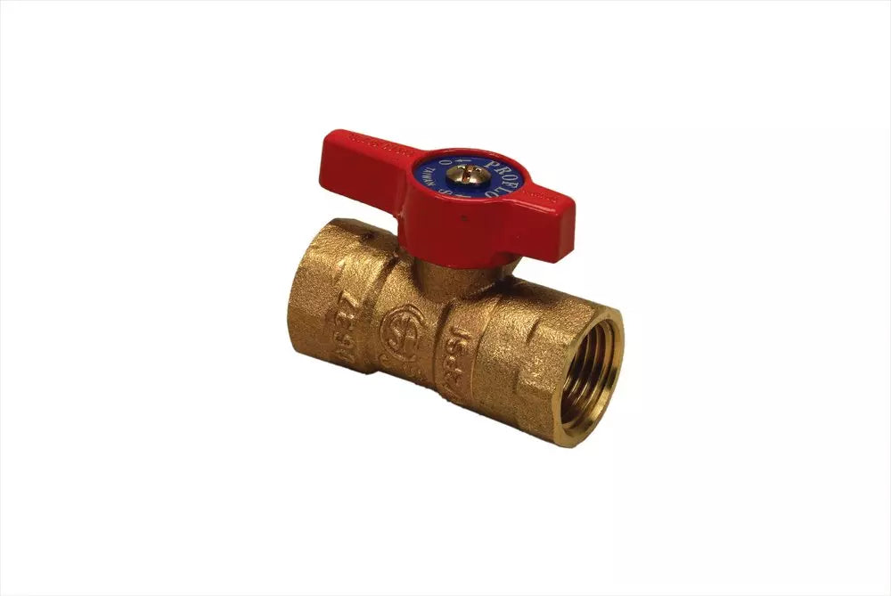 PROFLO PF88C Series 1/2 in. FIP Lever Handle Gas Ball Valve