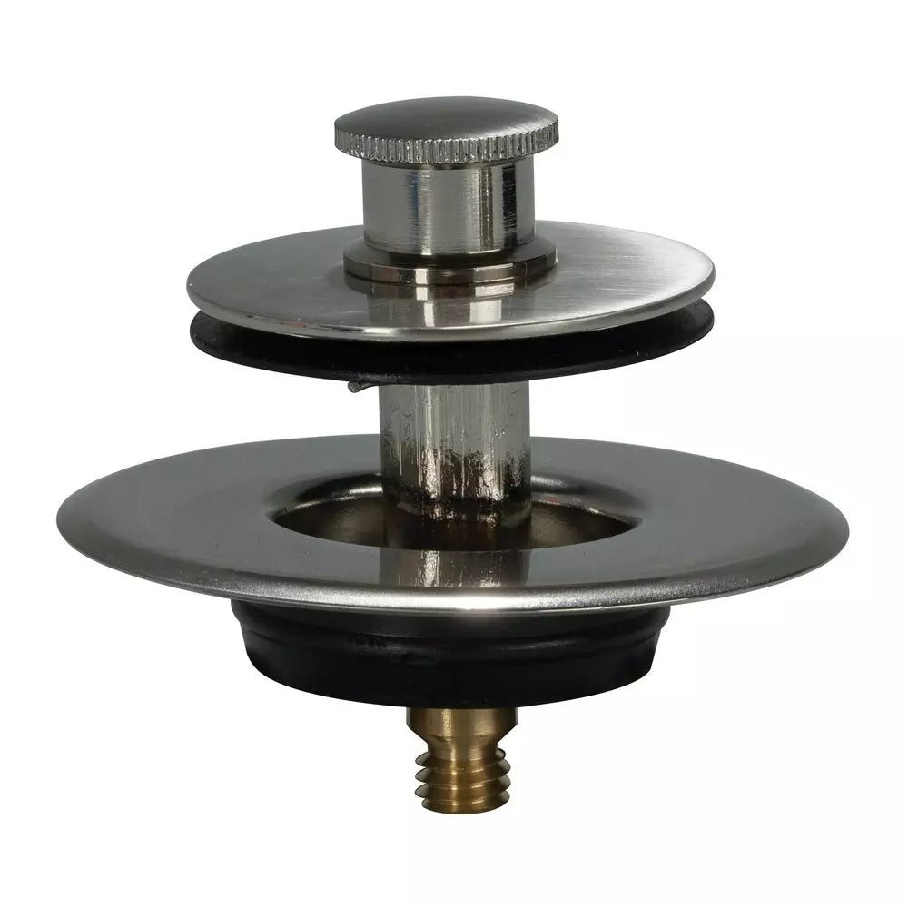 AB & A Classic Push-Pull Drain in Satin Nickel