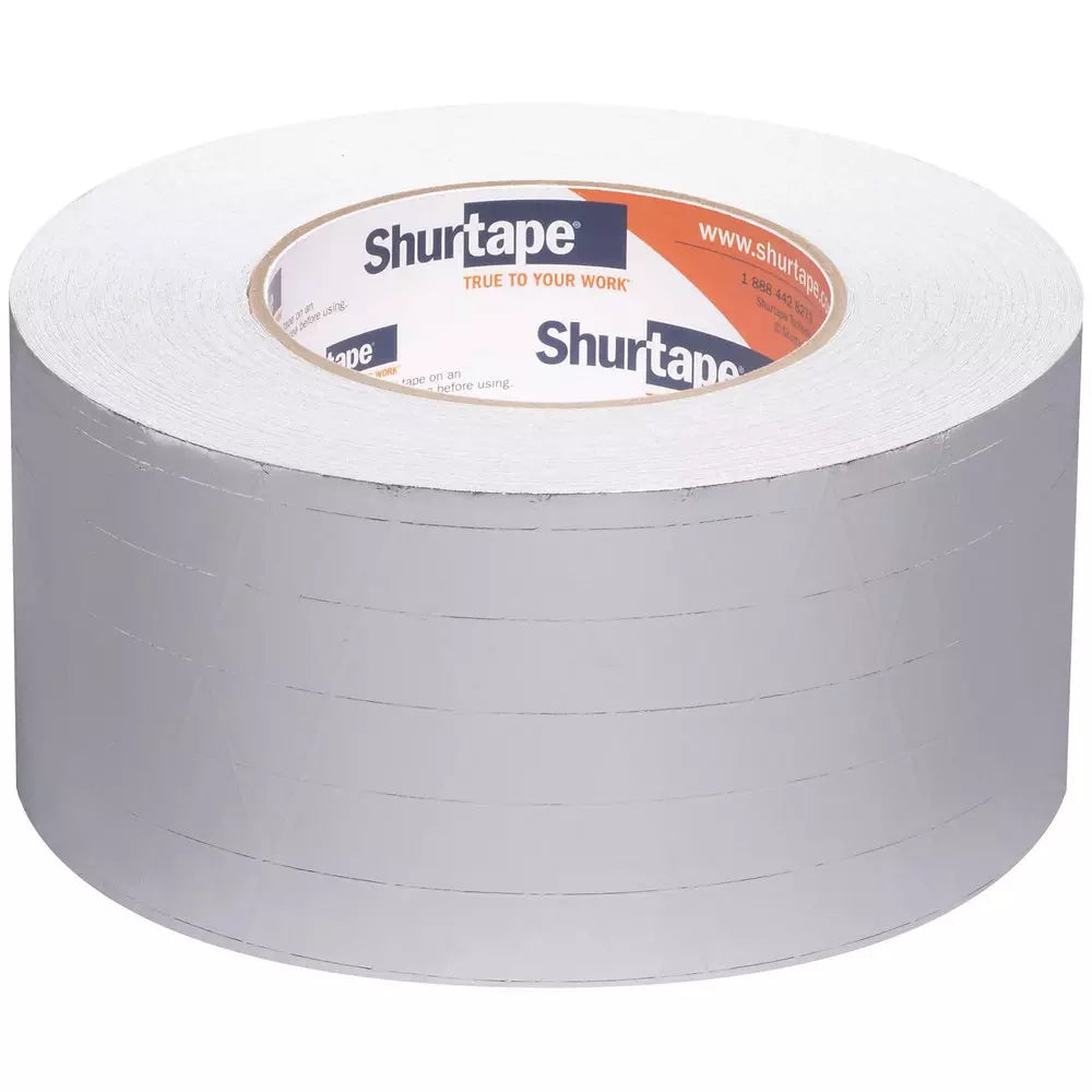 Shurtape AF 984 3 in. x 50 yd. Silver Cold Temperature Aluminum Foil Tape