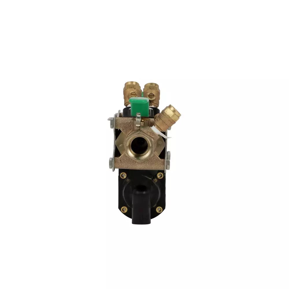 Backflow Device - WILKINS REGULATOR - 3/4 in Reinforced Nylon Flanged Reduced Pressure Principle Assembly with Quarter-Turn Ball Valves