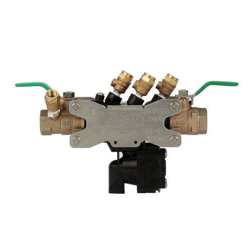 Backflow Device - WILKINS REGULATOR - 3/4 in Reinforced Nylon Flanged Reduced Pressure Principle Assembly with Quarter-Turn Ball Valves