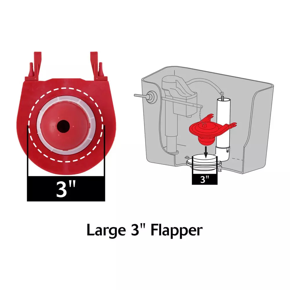 Lavelle Industries Korky 3 in. Flapper