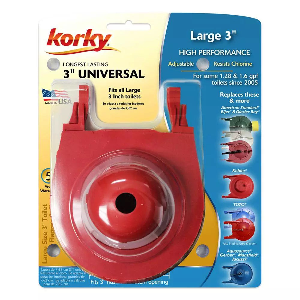Lavelle Industries Korky 3 in. Flapper