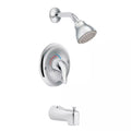 Moen Chateau One Handle Single Function Bathtub & Shower Faucet in Chrome (Trim Only)