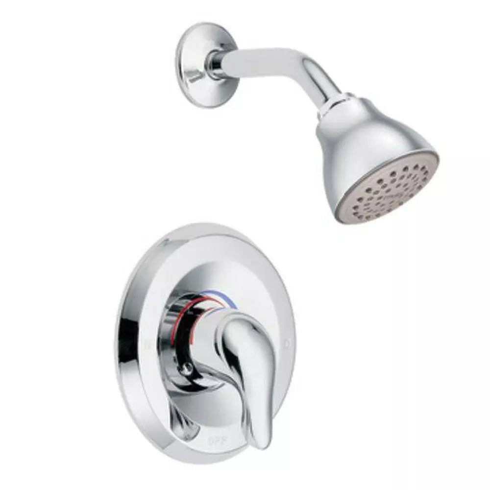 Moen Chateau One Handle Single Function Shower Faucet in Chrome (Trim Only)