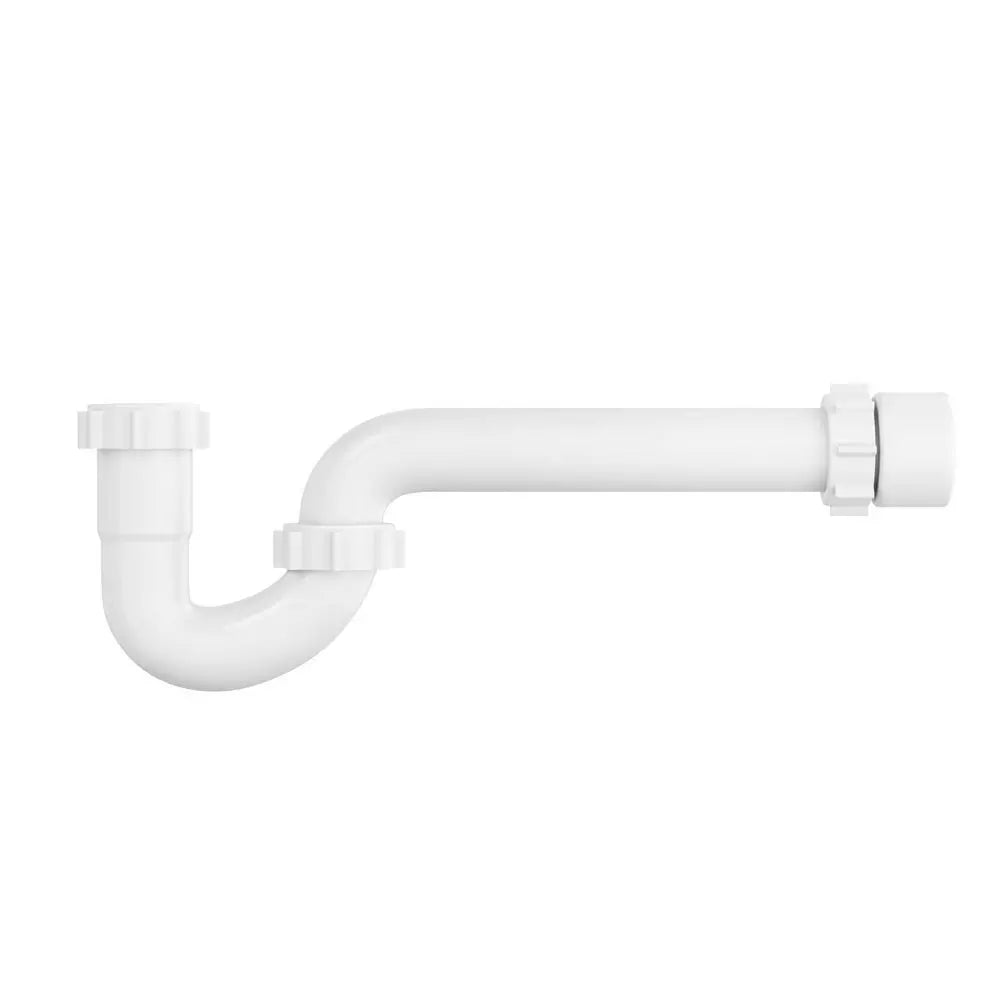 PROFLO 100 Series 1-1/2 in. Plastic Slip Joint Tubular P-Trap in White