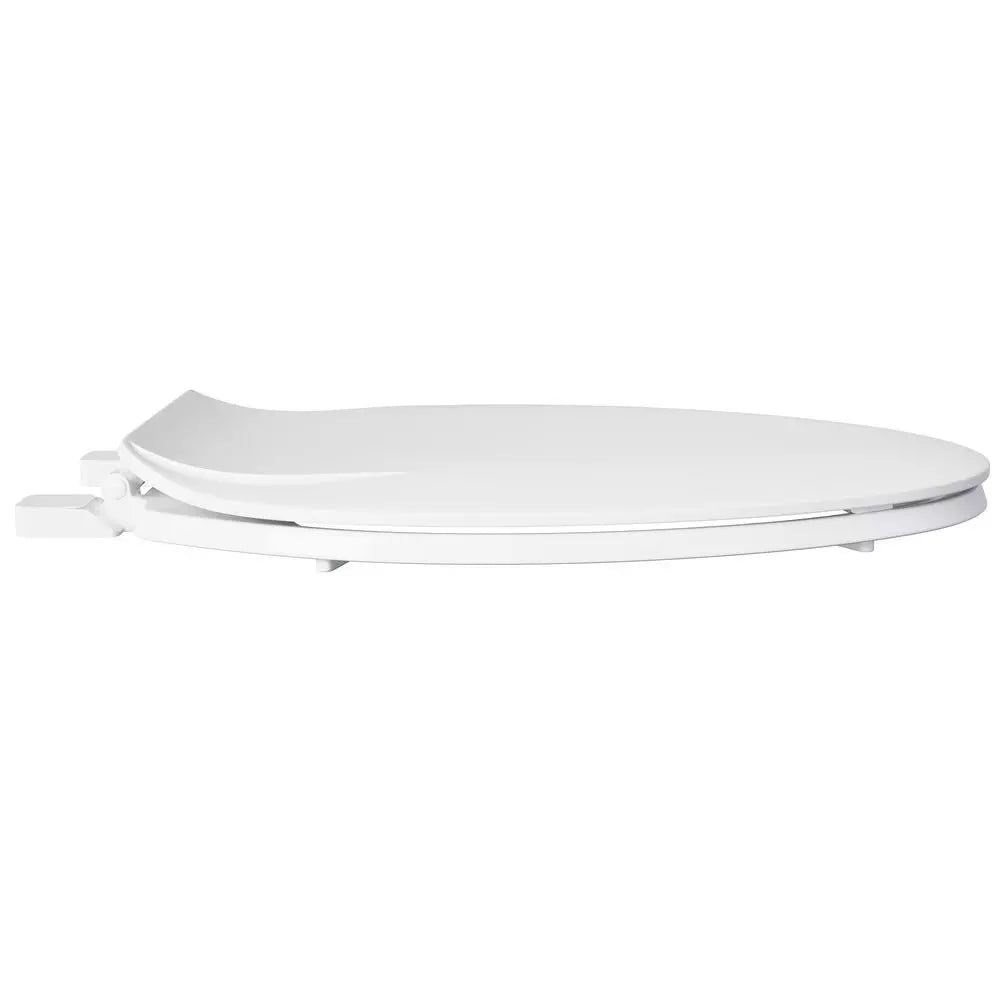 Toilet Seat - PROFLO® Tizer Elongated Closed Front Plastic Toilet Seat with Cover