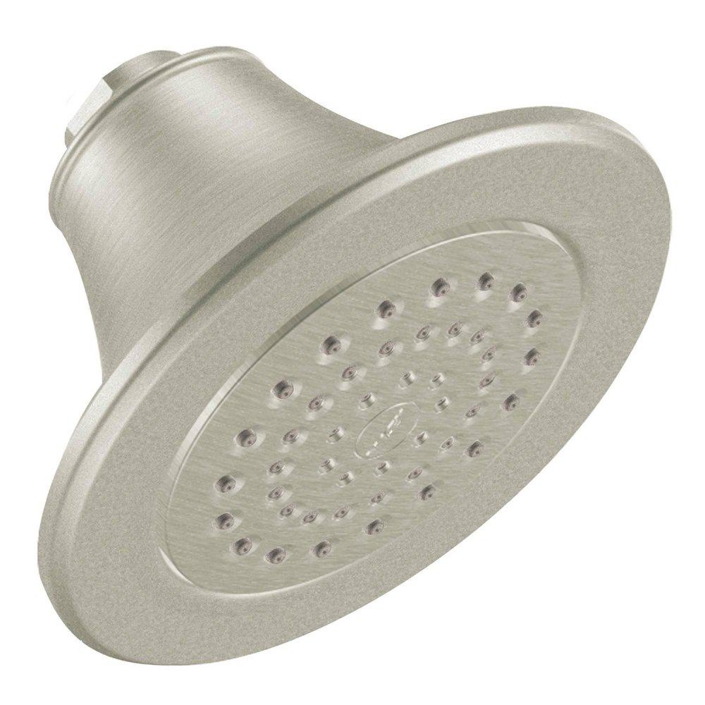 Shower Head - MOEN INC - Single Function Showerhead in Brushed Nickel