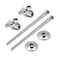 Toilet Supply Line - MCGUIRE MANUFACTURING - Sink 3/8 x 2-1/4 in. Supply Kit in Chrome Plated