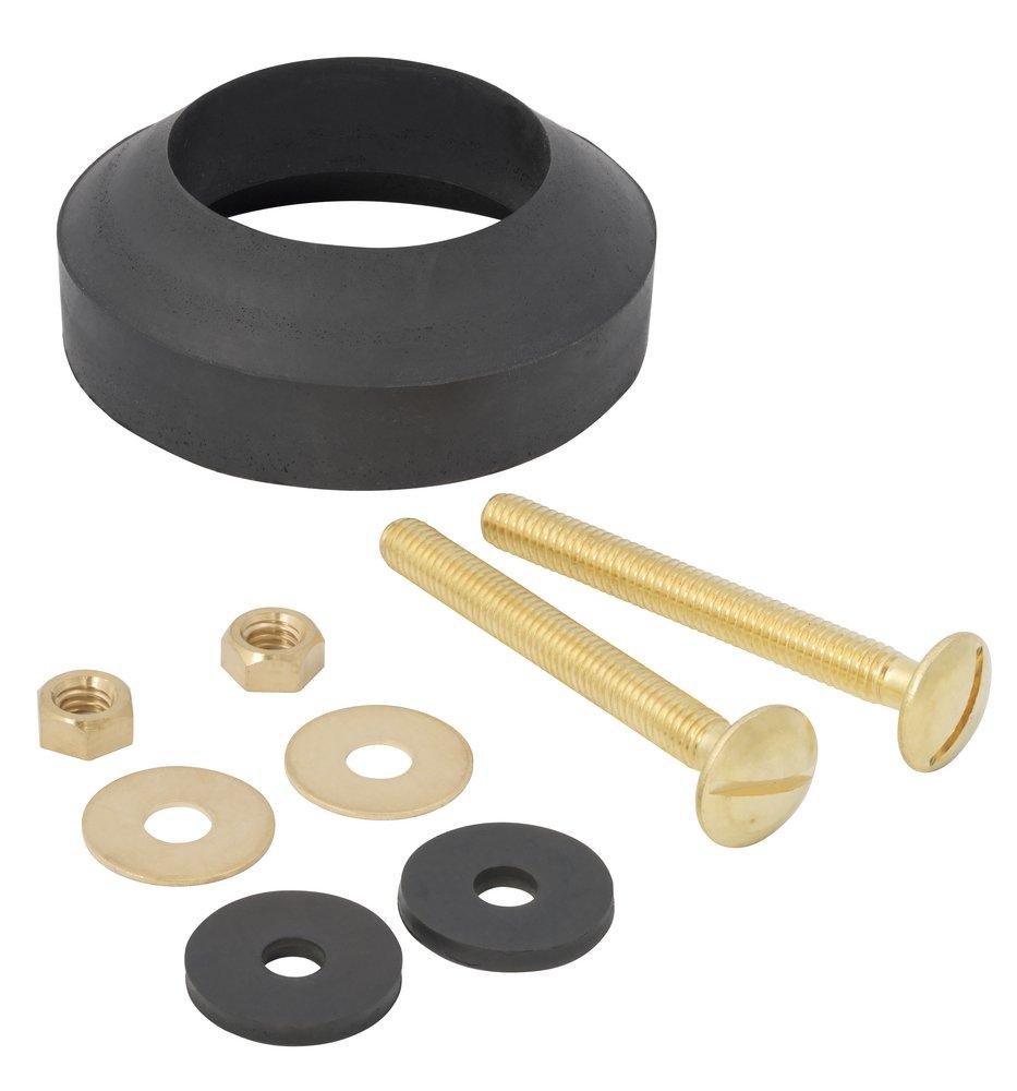 Wax Ring / Toilet Seal - PROFLO - Tank to Bowl Gasket in Black with Bolts for PROFLO Toilets