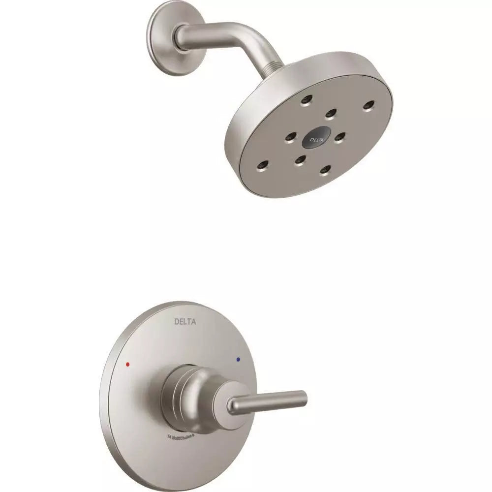 Delta Faucet Trinsic One Handle Single Function Shower Faucet in Brilliance Stainless (Trim Only)