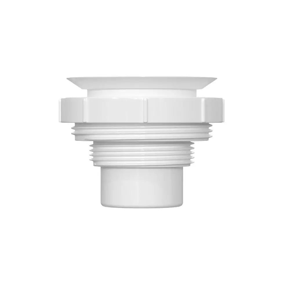 Jones Stephens Sewer Popper 3 - 4 in. Threaded Plastic White Cleanout