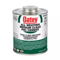 Oatey 32 oz. All-Weather Fast Set Clear PVC Pipe Cement