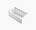 Sterling Ensemble 60 x 30 in. Soaker Alcove Bathtub with Left Drain in White